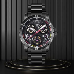Skeleton Mechanical Sports Watch Men