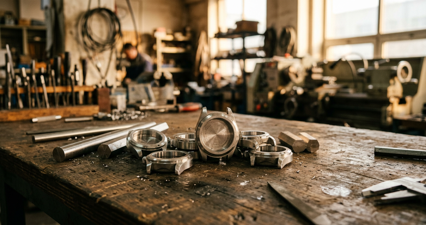 behind every MEDEO watch craftsmanship raw materials
